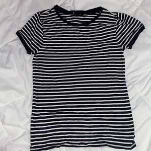 Forever 21 b&w stripped tee